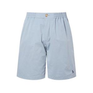 헤지스 HAZZYS [CAMPUS] 블루 뱀부 혼방 캠퍼스 숏 팬츠 HZPA5B502B2 345706