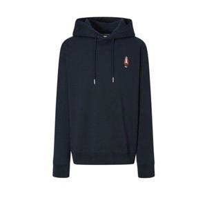 헤지스 [25FW] 네이비 그래픽 후드 맨투맨티셔츠 (HZTS5D751) 345239