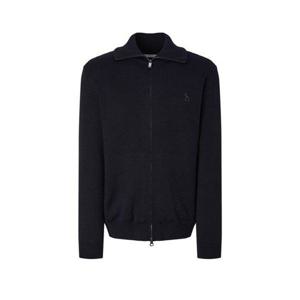 헤지스 [25FW] 네이비 울혼방 하이넥 집업 가디건 (HZSW5D321N2) 344765