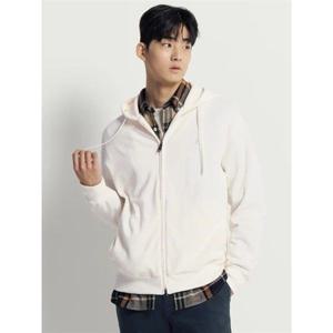 빈폴 25FW 캐주얼 소프트 코튼 집업 후디 - 아이보리(BC5X41C030) 349950