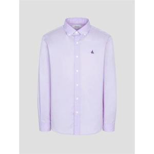 빈폴 25FW 남녀공용 플레인 솔리드 셔츠 - 퍼플(BC5864C15V) 349720