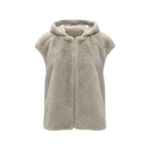 [엠씨]후드페이크 퍼 조끼M54F065