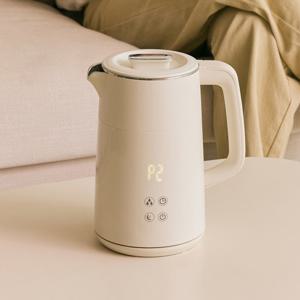 신생아 아기 저소음 통세척 스텐 가열식 가습기 1.7L, 베이지 SSU-1700B