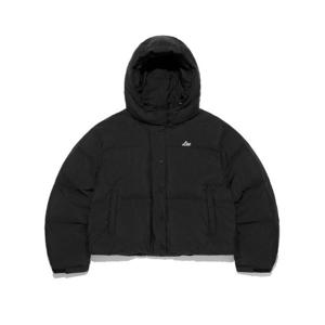 [LEE]리패딩 CQK LE2504DP62BK 우먼 후드 숏 다운 블랙