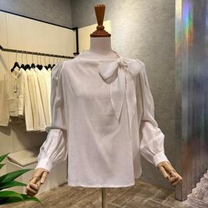 [ab.f.z]AOA5HB34G_퍼프 소매 스트랩 블라우스