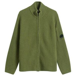 CP COMPANY CP컴퍼니 25FW Lambswool Zip Cardigan (19CMKN131A 110149A 652) (램스울 짚 가디