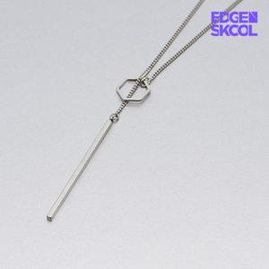 [엣지스쿨]육각 스틱 Y자 목걸이_KFN0502