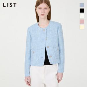 [리스트] 라운드넥 트위드 자켓_TWWJKP52100