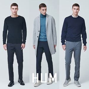 [HUM]남)슬림 스트레이트핏 본딩 슬랙스(HHOWCPN184P)