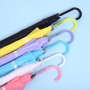 파스텔 투명 불투명 무지컬러 패션 자동 긴 우산