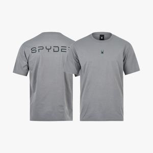 [스파이더] 남성 백 레터링 로고 반팔 티셔츠 SPJMCNRS121MMGR