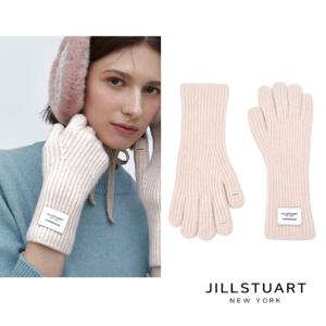 [질스튜어트] 핑크 울캐시미어 핑거홀 장갑 JAGV4F313
