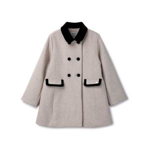 [레노마키즈] R2511C050(여아배색카라모직코트)