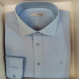 [듀퐁셔츠]SE5SM21LS362SBU_스트레치 소재를 사용한기본 슬림핏