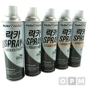 락카 스프레이 1BOX(40EA)/용량(ml) 420/적색 소모품