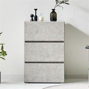 (착불)로쏘 블록 E0 광폭 3단 LPM 서랍장 600