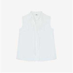 [베스띠벨리]타이넥포인트민소매블라우스 BKBAE2450WH_YS