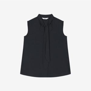 [베스띠벨리]타이넥포인트민소매블라우스 BKBAE2450BK_YS