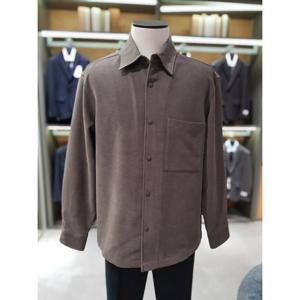 [지오지아]MARIO트윌 원단 오버핏 아우터형 셔츠 ABE4WC1301 DBE