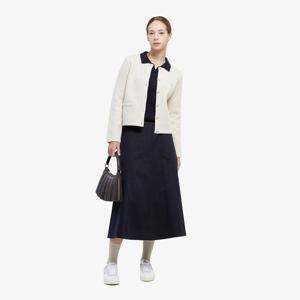 [라코스테공식] 여성 치노 플레어 스커트 JF701E-55N 166