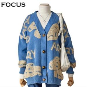 포커스 HC24 곰돌이박스가디건 FW4J3KC3160
