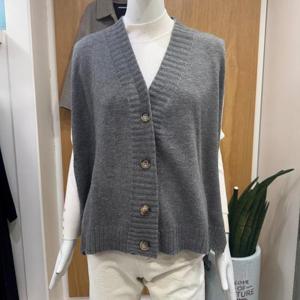 클리지 DP01 언발 브이넥 조끼 니트 CP9WKV06