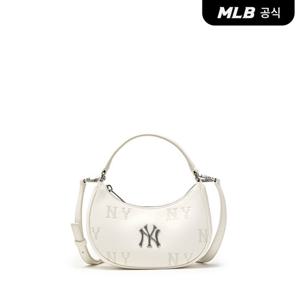 [MLB공식] 26N 클래식 모노그램 엠보 미니 크로스백 NY (Cream) 3ACRMM16N-50CRS