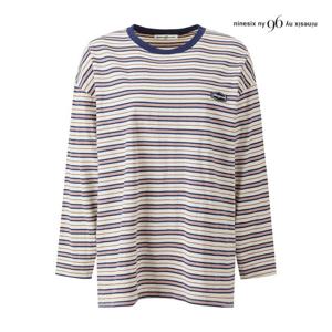 나인식스뉴욕  코튼 스트라이프 티셔츠 (NQ1TS005M0)