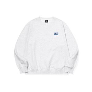 빈트릴긴팔티 VQA VA253RM104IG 볼컴 스톤 피크 맨투맨 아이스 그레이