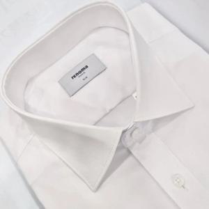 [레노마셔츠]슬림핏/TR트윌 스판 긴소매 와이셔츠 RZRSLP911 WH_