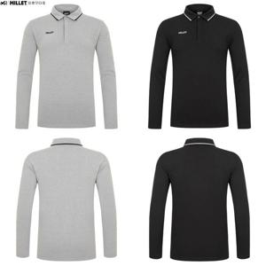 [밀레]밀레티셔츠 남성 가을 긴팔카라티 MLUFT213_IC