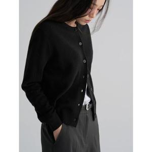 (35615AWM15) [에잇세컨즈] 울100 카디건  블랙