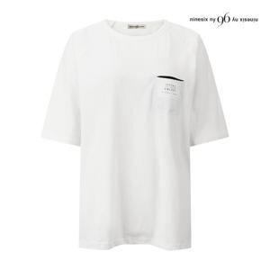 나인식스뉴욕  라벨 포켓 반팔 티셔츠 (NQ1TS011M0)