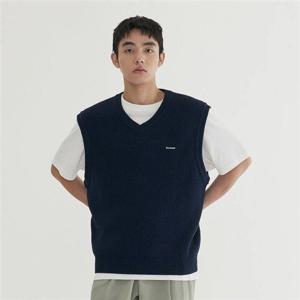 커버낫 남녀공용 니트 베스트 다크블루 CO2503KT05DB 343357