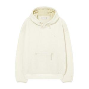 커버낫 COVERNAT 웜온 시그니처 심볼 플리스 후디 Ivory CO2503HD12IV 343875