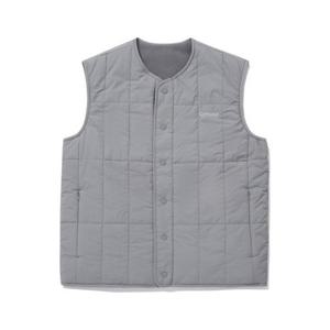 커버낫 COVERNAT 플리스 리버서블 퀼팅 베스트 그레이 CO2403JK28GR 345416