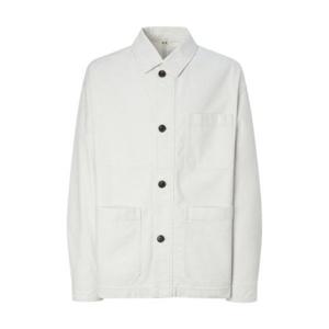 헤지스 HAZZYS [HIS] 헤링본 워크 자켓 크림 HZJU5F806CR 345541