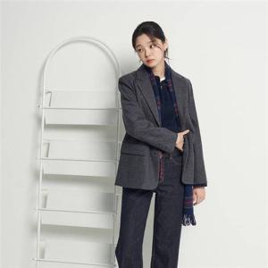 빈폴 스몰체크 세미오버핏 재킷 - 그레이 BF5911C083 347272