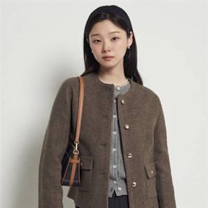 빈폴 핸드메이드 금장단추 숏 재킷 - 카키BF5X30C10H 347274