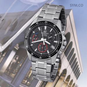 에디피스 EFV-540D-1A 크로노그래피 블랙 맨즈 스포츠 정장 남자 메탈 시계 d