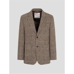 빈폴 BEANPOLE MEN 해리스 트위드 헤링본 윈도우체크 재킷 베이지 BC5911C 350363