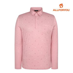 [올포유] 남성 잔프린트 패턴 카라 티셔츠 AGTYM2131-403