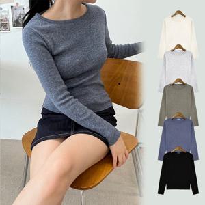 비욘드라이프 리베라 라운드 뱀부 니트 SD-220808