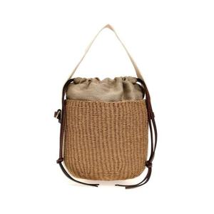 26SS 끌로에 여성 우디 스몰 바스켓 버킷 크로스백 베이지 CHC22SS381G55 101