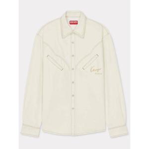 겐조 크리에이션 웨스턴 셔츠 FE5 5DC411 6W4 WT