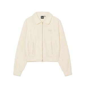 [신상] 휠라 여성 테리 투웨이 카라 집업 FM2FS254FT01F001-175