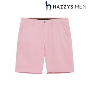 [헤지스남성] (HZPA5B501P2) [25SS][아이코닉][501 COMFORT] 핑크 가먼트다잉 버뮤다 숏 팬츠