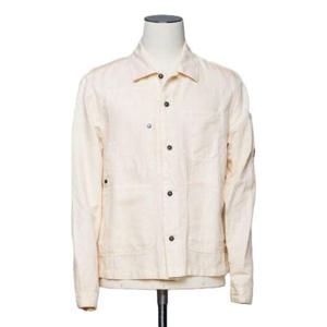 CP COMPANY CP컴퍼니 Cotton Linen Overshirt (16CMOS277A 006273G 402) (코튼 린넨 렌즈 오버셔츠