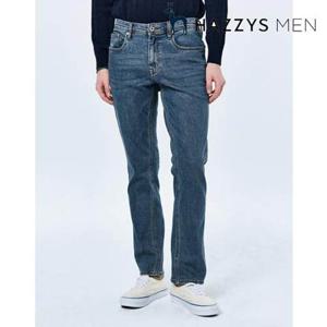 [헤지스남성] (HZPA5B251N2) [SLIM] 중청 워싱 스트레치 데님