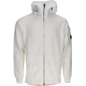 CP COMPANY CP컴퍼니 Cotton Mixed Hooded Knit (16CMKN047A 005367M 103) (코튼 믹스드 후드 니